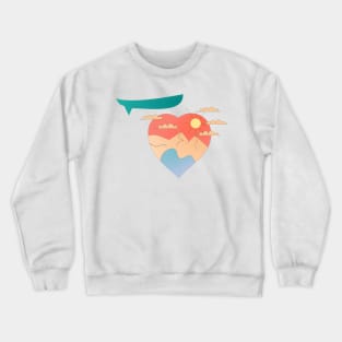 Nature is in my heart Crewneck Sweatshirt